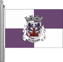 Bandeira da freguesia de Alcovas