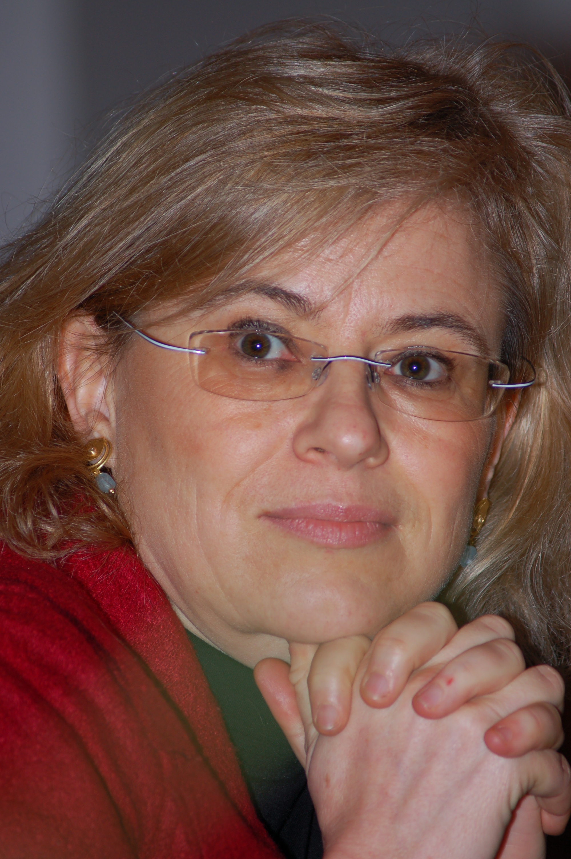 Foto da Sra. Membro do IPCC, Dra. Bettina Menne.