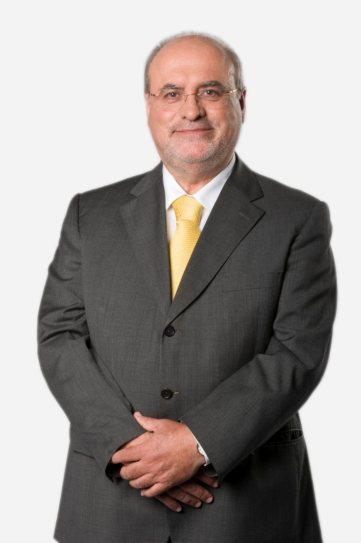 Foto do Sr. Presidente da AME, Dr. Luís Capoulas Santos.